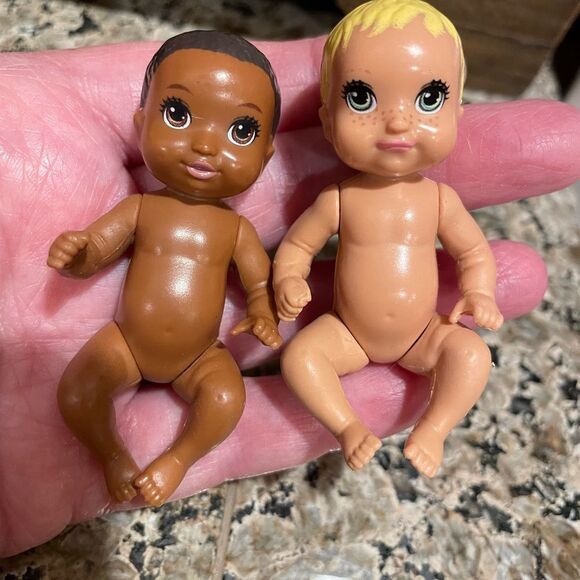 Mattel Happy Family Babies Infants Vintage set of 2 - Picture 6 of 11